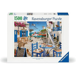 Ravensburger Cats of Mykonos 1500 elementów puzzli Świetna