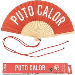 Fisura - Oryginalny wachlarz z wiadomością "p*to calor".