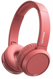 Philips - Słuchawki nauszne bezprzewodowe TAH4205RD czerwone