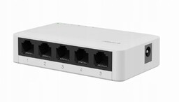 Gembird Switch Desktop Gigabit Lan (5X 10/100/1000MBPS) Biały