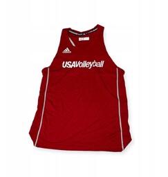 Koszulka bokserka czerwona USA Adidas VOLLEYBALL M