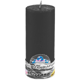 La Briantina Świeca zapachowa parafina, czarna, wysokość 13