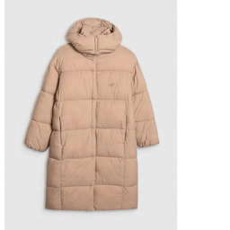 4F KURTKA PUCHOWA DAMSKA F588 BEŻ L