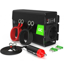 Green Cell Przetwornica 12V/230V 500W/1000W Czysty sinus