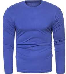 Bluza męska longsleeve N01L - indigo