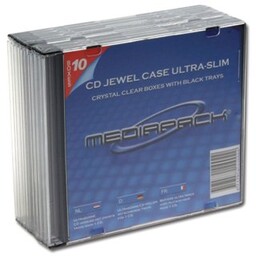 NEUTRE Pack 10 etui na płyty CD Slim
