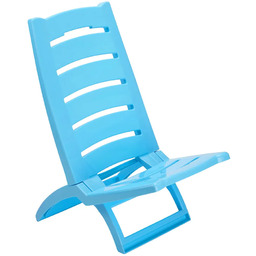 Edinos Krzesło niebieskie ogrodowe E5-M93