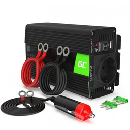 Green Cell Przetwornica 24V/230V 500W/1000W Czysty sinus