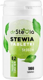 Dr Stevia Stewia, słodzik, 1000 tabletek