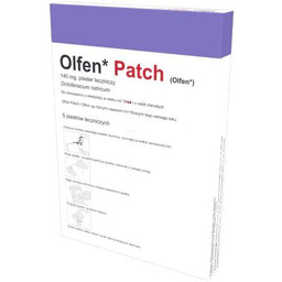 Olfen Patch 140 mg plaster leczniczy, 5 plastrów