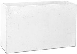 Donica betonowa LINEA M 60x22x40 biały