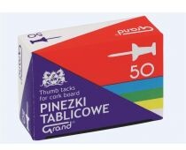 PINEZKI TABLICOWE BECZUŁKI MIX KOLORÓW 50szt.