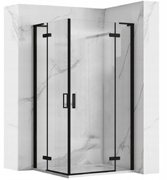 REA-K6602 Hugo Black Kabina Hugo Black 100x100x200/drzwi 100