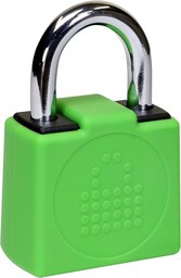 LocknCharge Resettable Keyless silikonowa osłona kłódka do noszenia