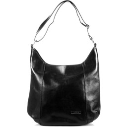 Torebka damska skórzana DAN-A T311 czarna