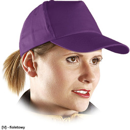 CZ - Czapka z daszkiem - fioletowy 57-61