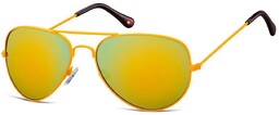 Montana Okulary przeciwsłoneczne pilotki lustrzanki MS96G żółte