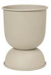 ferm LIVING - Hourglass Pot Extra Small Cashmere