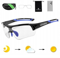 Rowerowe Okulary Przeciwsłoneczne Fotochrom Ramka