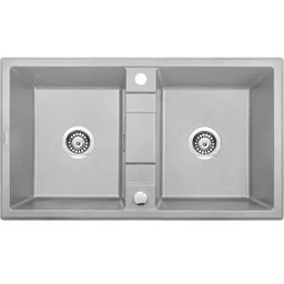 Deante ERIDAN ZQES203 Granitowy Szary Zlewozmywak prostokątny