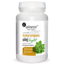 ALINESS Dzikie Oregano olej light, 90 kaps.