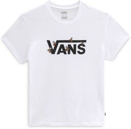 t-shirt dziecięcy VANS GIRLS BEE CHECK TEE White