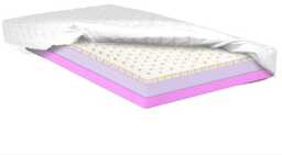 Materac piankowy 140x200 lateksowy i aż 6cm HR