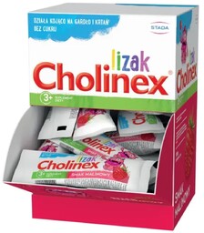 Stada Pharm Cholinex Lizaki - smak malinowy -