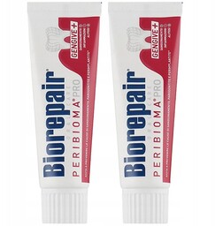 2x Pasta do zębów BIOREPAIR Peribioma Pro 75