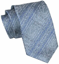 Klasyczny Męski Krawat - ALTIES - Jasnoniebieski KRALTS0933