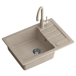 Zlewozmywak jednokomorowy z ociekaczem MYQ Color Short SHOG3COL