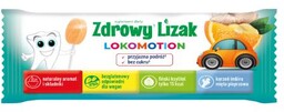 Zdrowy Lizak MNIAM-MNIAM Lokomotion o smaku pomarańczowym, 1szt.