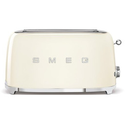 Toster na 4 kromki SMEG TSF02CREU - Kremowy