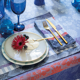 Le Jacquard Fran ais Podkładka plamoodporna Gipsy Blue