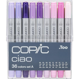 COPIC Ciao Marker Set A z 36 kolorami,