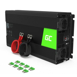 Green Cell Przetwornica 12V/230V 1500W/3000W Mod sinus