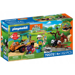 Playmobil Zoo Opiekun zwierząt z pojazdem 72072 Playmobil