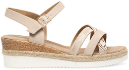 Espadryle Clara Barson WYL0510-04 Beżowy