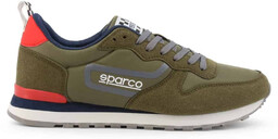 Sneakersy marki Sparco model SP-FLAG. Kolor Zielony, Obuwie
