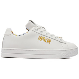 Sneakersy Versace Jeans Couture 76VA3SKL Biały