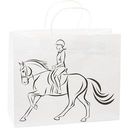 K3T 80412 torebki do kolorowania "koń" opakowanie 3