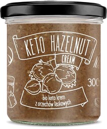 Keto krem z orzechów laskowych z olejem mtc