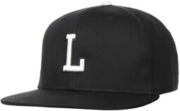 Czapka Snapback Letter L, czarny, One Size