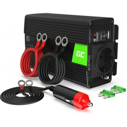 Green Cell Przetwornica 24V/230V 300W/600W Mod sinus