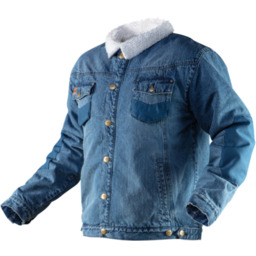 Kurtka jeansowa ocieplana DENIM rozmiar L