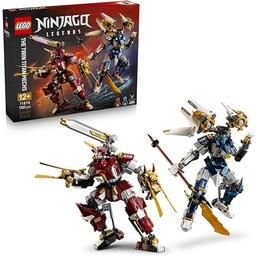 LEGO NINJAGO Bliźniacze tytanowe mechy 71870 2 mechy