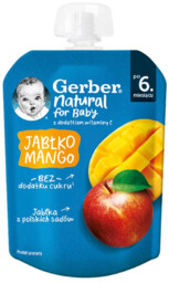 Gerber - Mus jabłko mango po 6 miesiącu