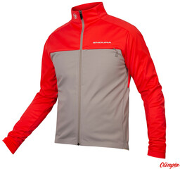 Endura Kurtka rowerowa Windchill Jacket II red/red