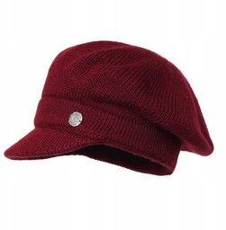 Kaszkiet damski VENICE Bordo