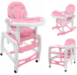 Ecotoys, Fotelik bujany do karmienia, 3w1